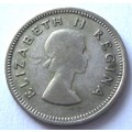 1955 Union of South Africa 3 Pence