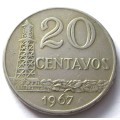 1967 Brazil 20 Centavos