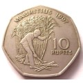 1997 Mauritius 10 Rupee