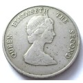 1996 East Caribbean State 25 Cents