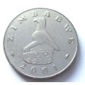 2001 Zimbabwe 1 Dollar