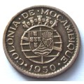 1950 Mozambique 20 Centavos
