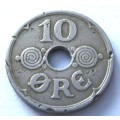1936 Denmark 10 Ore