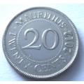 2012 Mauritius 20 Cents