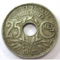 1932 France 25 Centimes