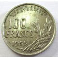 1955 France 100 Francs