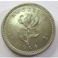 1964 Rhodesia 5 Cents