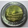 1989 Italy 500 Lire