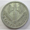 1943 France 2 Francs
