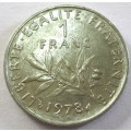 1978 France 1 Franc