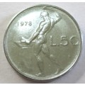 1978 Italy 50 Lire