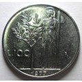 1977 Italy 100 Lire