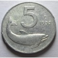 1952 Italy 5 Lire