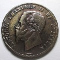 1863 France 10 Centimes