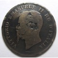 1862 Italy 5 Centesimi
