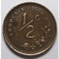 1971 Rhodesia Half Cent
