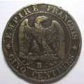 1854 France 5 Centimes
