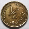 1970 Rhodesia Half Cent