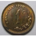 1970 Rhodesia 1 Cent