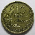 1955 France 10 Francs