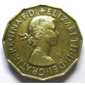 1954 Great Britain 3 Pence