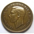 1945 Great Britain Half Penny