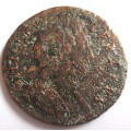 Great Britain 1695 - 1700 Farthing Ancient Coin
