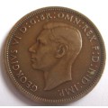 1937 Great Britain Half Penny