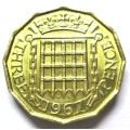 1967 Great Britain 3 Pence