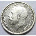 1921 Great Britain 6 Pence
