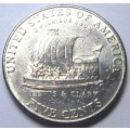 2004 United States 5 Cents Westward Journey Keelboat
