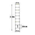 4.4m Straight Telescopic Ladder