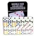 Double Six Color Dot Dominoes
