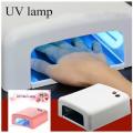 36 Watt Professional UV Nail Lamp Timer Art Gel Curing Polish 4 Tube Light Dryer