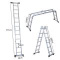 3.7m Aluminium Multi-Purpose Ladder