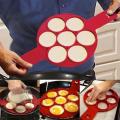 7 in 1 SILICONE FRIED EGG MOULD