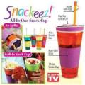 Snackeez 2 in 1 Snack & Drink Cup