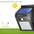 Solar Powered Motion Sensor Light 20 LED