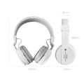 BLUETOOTH FM HEADPHONES STEREO MICROPHONE HEADSET WIRELESS FOLDABLE RECHARGEABLE