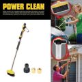 WATER ZOOM HIGH PRESSURE CLEANER WITH ACCESSORIES! EASILY CONNECTS TO ANY WATER HOSE!