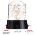 LED FIRE TREE SILVER FLOWER STAR MASTER BEDROOM NIGHT LIGHT PARTY DISCO LAMP