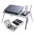 E-TABLE  LAPTOP TABLE WITH USB COOLING PAD