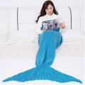 MERMAID TAIL BLANKET (ADULT/TEEN SIZE) GREEN, PURPLE & PINK COLOURS