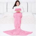 MERMAID TAIL BLANKET (ADULT/TEEN SIZE) GREEN, PURPLE & PINK COLOURS