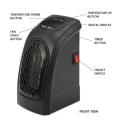 PORTABLE WALL-OUTLET HANDY FAN SPACE HEATER WARM AIR BLOWER ELECTRIC RADIATOR