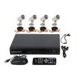 DIY 4 CHANNEL AHD KIT WITH 2MP AHD CAMERAS, INTERNET REMOTE VIEWING
