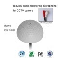 CCTV MICROPHONE MIC AUDIO PICKUP DEVICE HIGH SENSITIVITY 12V DC SURVEILLANCE SOUND MONITOR AUDIO LIS