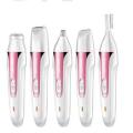 HAIR REMOVAL HAND HELD DEVICE WITH 5 INTERCHANGEABLE ATTACHMENTS