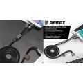 REMAX DUAL HEADS IOS MICRO USB MOBILE PHONE CABLE DATA CABLE CHARGE CABLE FAST CHARGE CABLE 2.1A 1M