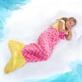 NEW SNUGGIE TAILS MERMAID BLANKET PINK ONE SIZE FITS MOST ¿ SUPER SOFT VELVETEEN